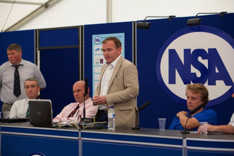 Farming minister George Eustice joined a panel discussion about the future of direct payments for farmers